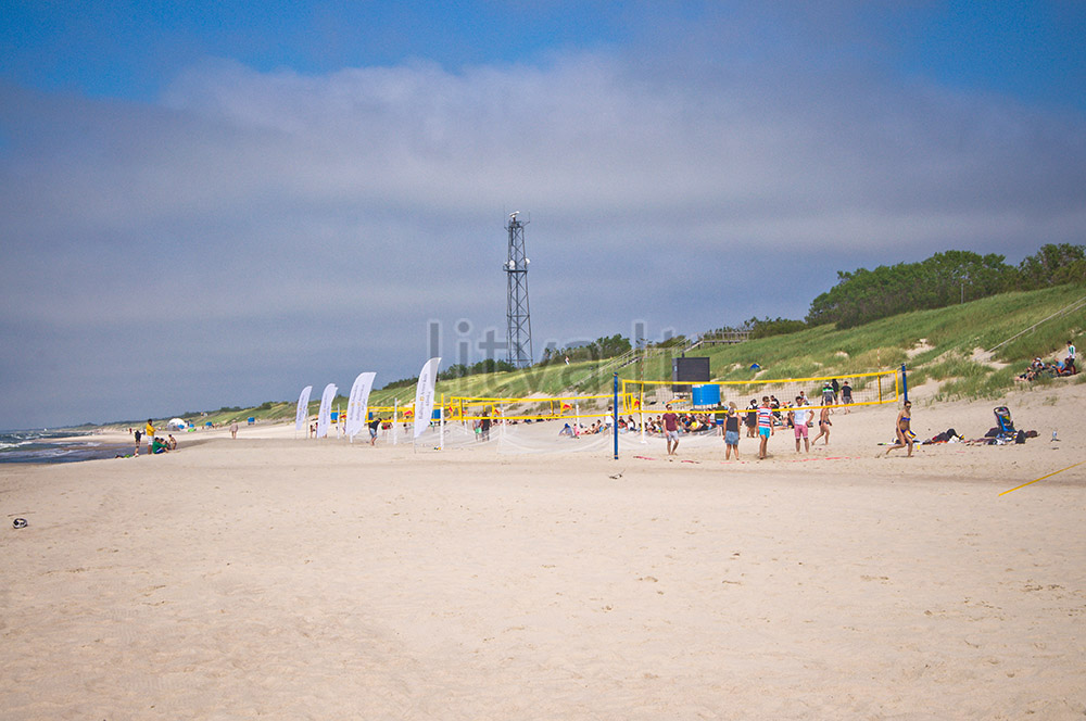 Пляж на Куршской косе — пляжи Литвы и Прибалтики